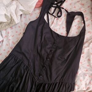 wild fable black romper halter